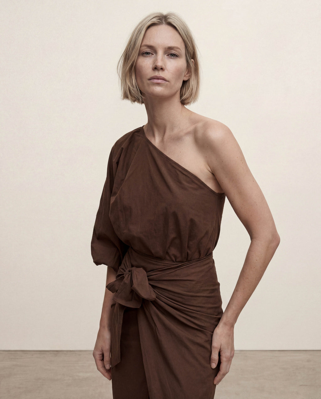 Celine Kahve Elbise