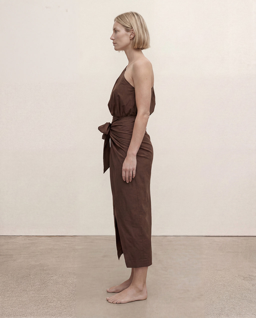 Celine Kahve Elbise